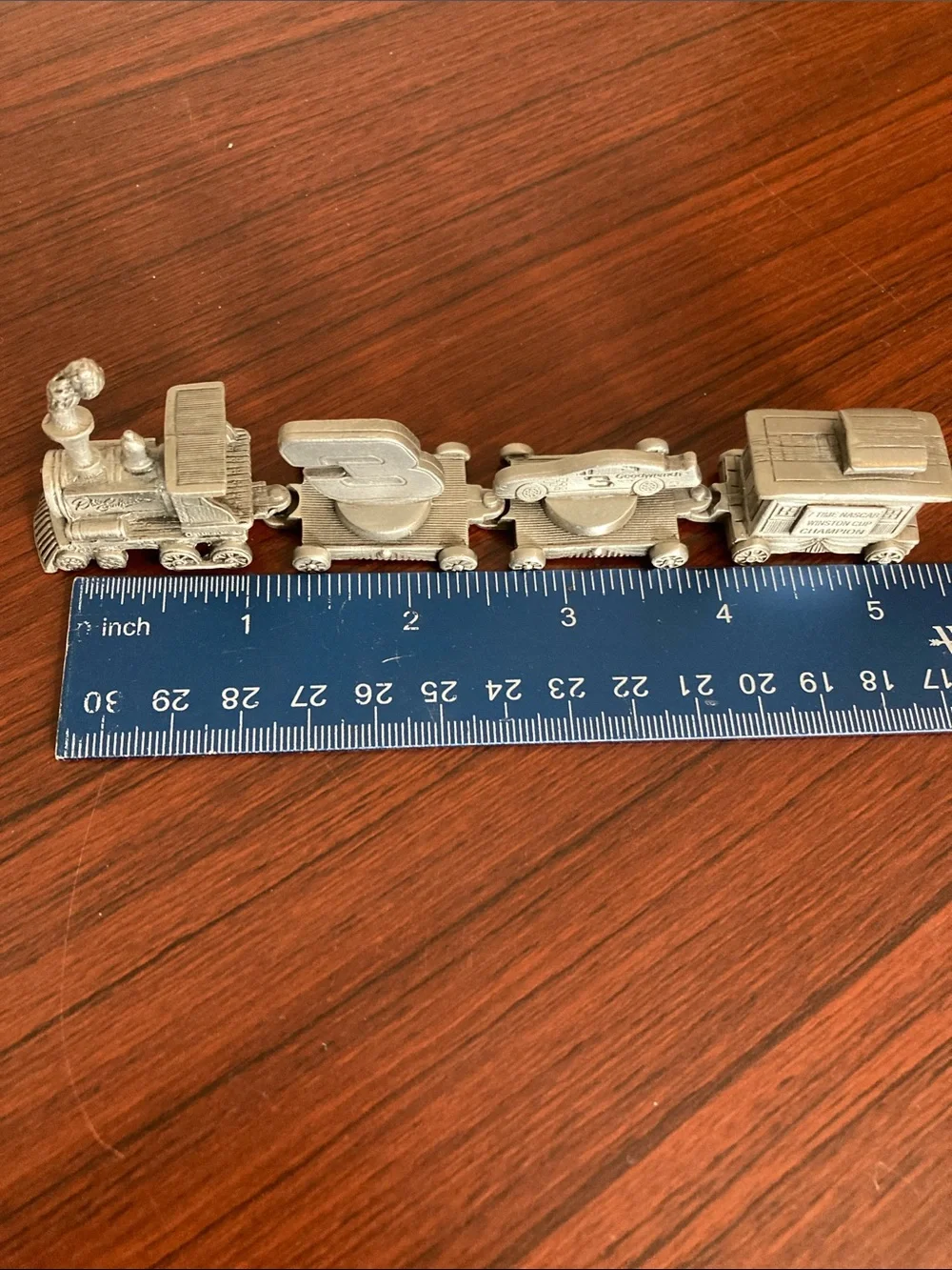 Dale Earnhardt Silver Train Car Set